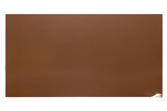 Обогревательная панель Nikapanels 650 шоколадная - фронтальная сторона