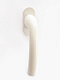 Ручка оконная HOPPE Tokyo, 35 мм, 45°, с винтами, белая (уп. 100 шт.)